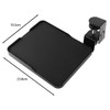 Laroal Mouse Tray Clip Under Desk Mouse Platform Clip Slide