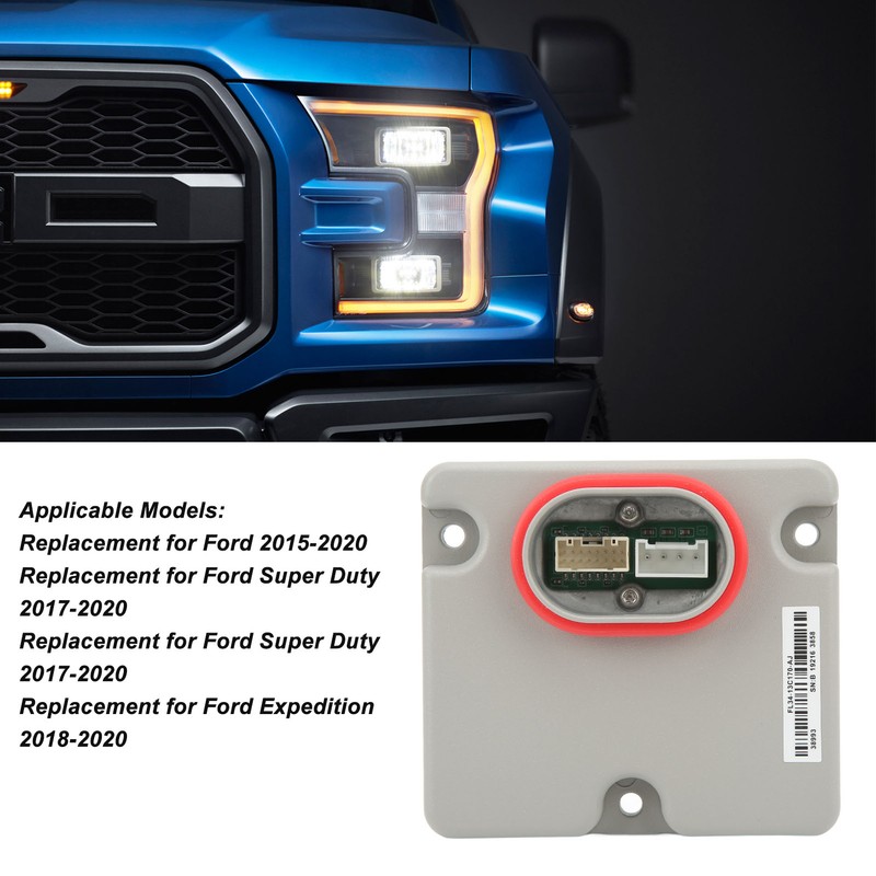 Headlight LED Control Unit Module FL3Z 13C170 A Replacement for