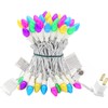 Easter String Lights LED Multi Color Glass C3 Lights 50