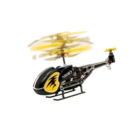 Nikko Yellow Hornet - Yellow Helicopter, 3.5 Channels, LED Headlight, Infrared Control, RTR