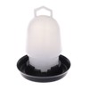 Hergon Kettle Shape Plastic Chicken Water Drinking Cup, Pet Water
