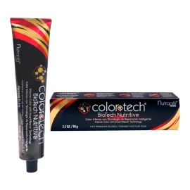 Color Tech Tinte Permanente Profesional Para Cabello Color Tech