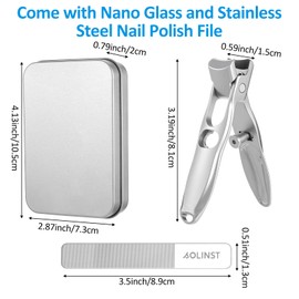 COMNICO Nail Clippers for Men, Thick Nails, Robust Toenail Clippers for Seniors, Ergonomic Toenail Clippers with Angled Head, Large Wide Jaw Opening, Fingernail Clippers