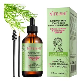 Aceite De Romero Biotina Crecimiento Cabello Cejas Pestañas                                                                                           