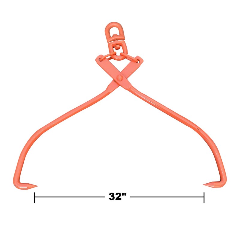 Skidding Tongs Log Lifting/Swivel Dragging Steel Tongs Log Lifting, Handling,