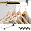 Extendable Clothes Rail, 25 cm Clothes Rail, Extendable Wardrobe Rail,