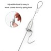 ieron Picture Hanging Kit 2pcs Picture Rail Hooks & Hanging