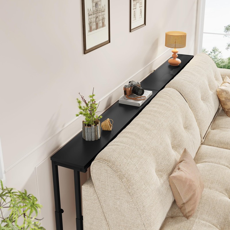 Gewudraw 78.7" Console Table Set of 2, Sofa Table with