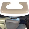 SEBLAFF Car Cup Holder Pad Center Console Beige Plastic Cup