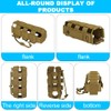 Lvjkes Bottle Holder Backpack Bottle Holder Belt (Khaki)