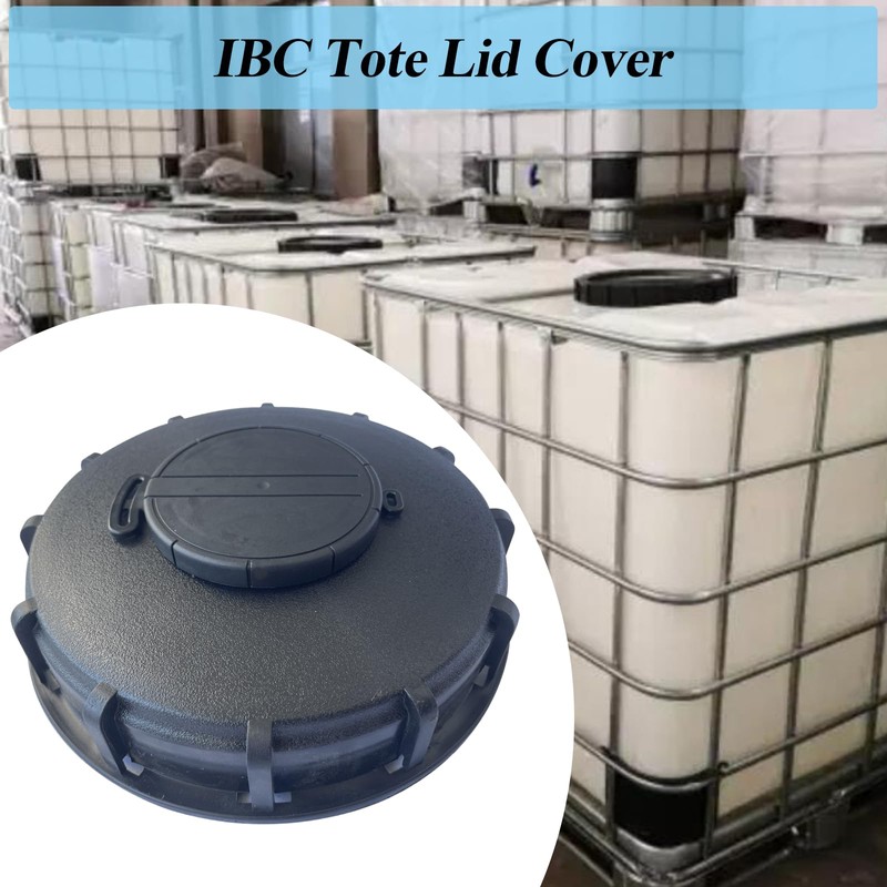 IBC Tote Lid Cover with Gasket, 6.5" IBC Tank Leak-Proof