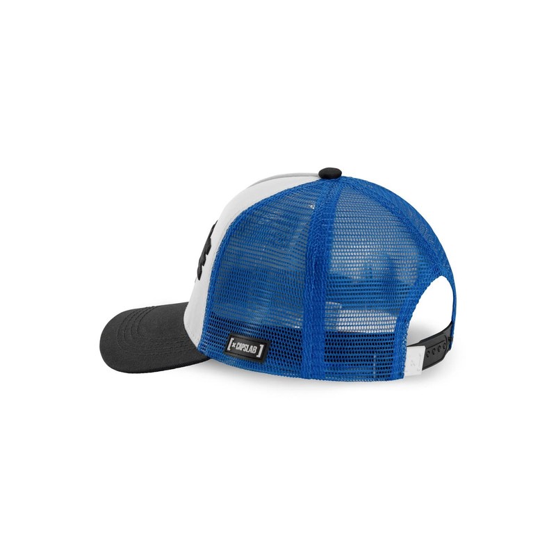 Capslab Capsule Corp. Dragon Ball Z White Black Blue Trucker