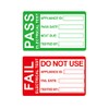 1x1.6 inch 200 PCS Pass PAT Testing Labels with 20