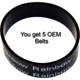 Rainbow 5 Vacuum Rubber Belts for Rainbow Vacuum D3 D4 D4SE E Series R1699 OEM Genuine