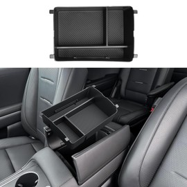 2026 Palisade Center Console Organizer - Upper Layer For 2026 Palisade Armrest Box Organizer Tray - Compatible with 2026 Hyundai Palisade Hybrid Calligraphy Accessories ABS - Only Fit Calligraphy Trim