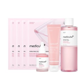 [TikTok Shop Edition] PINK Salmon DNA SET | Salmon PDRN Pink Toner + Serum + Cream + Pink Collagen Gel Mask