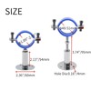 Nicerity 2 Pcs Adjustable Stainless Steel Cable Wire Bracket Pipe