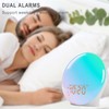 Wake Up Light Sunrise Alarm Clock for Bedroom, 17 Nightlights,