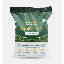 The Andersons Core 24-6-12 Professional-Grade All-Purpose Lawn Fertilizer - 18 lbs. Covers up to 6,200 sq. ft.