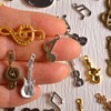 stino Music Charms 100g, Silver & Gold Guitar Charms for