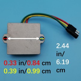Tuzliufi Voltage Regulator Rectifier Compatible with Polaris Snowmobile Classic Trail Touring Widetrak Lx XC SP Edge Supersport Switchback RMK Rush 136 SKS 340 500 550 600 700 800 4010794 4010355 Z46