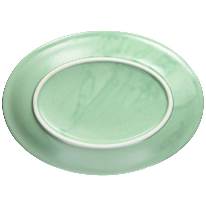 Koyo Pottery 30320 Medium Dish, Japanese Tableware, Rim Dot Plate,