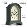 Jones Clocks® Bistro mantel clock | Classic arch top design