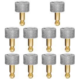 IVEKEN Dog Nail Grinder Replacement Head Drills Pet Nail Grinder Replacement Professional Spare Grinding Head for Dog Claw (10Pieces)