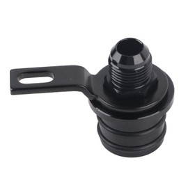 10AN Breather Fitting Adapter Black Aluminium Alloy Lightweight for Oil Catch Can B16 B18 B20