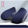 Foldable Memory Foam Seat Cushion – Non-Slip Coccyx & Tailbone