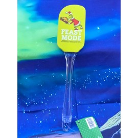 Unbranded NWT Grinch Feast Mode Green clear handle 9.5"" Spatula CHRISTMAS