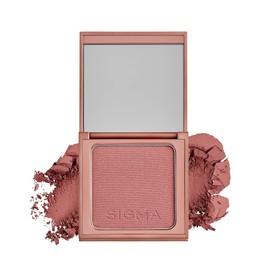 Sigma Beauty Pomegranate Pink Matte Blush Palette - Long Lasting Blush Pressed Powder - Gluten Free, Cruelty Free, Vegan Makeup Palette - Nearly Wild