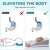 TANYOO Bed Wedge Pillow for Sleep Apnea 7.5Inch Gerd Pillow