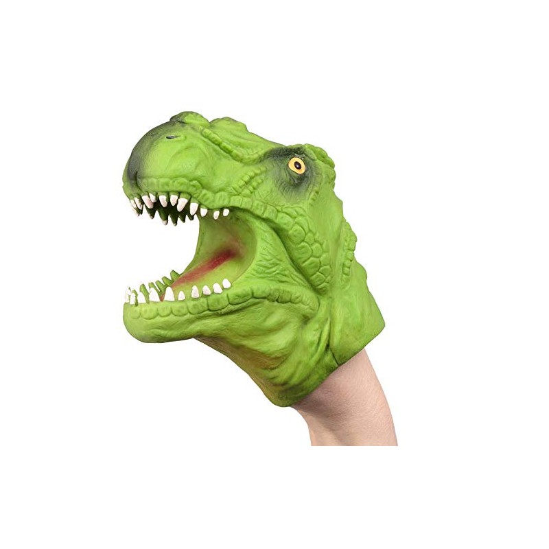Tobar 22677 Dinosaurier Dino Handpuppe, gemischt, 15 Centimeters