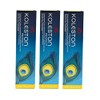 3x Wella Koleston 8/3 Light Gold Blonde Hair Colour Dye