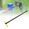 Water Meter Key, 37.4 Inch Multifunctional Shut Off Tool with