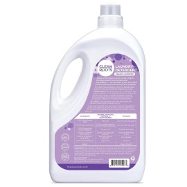 Clean Roots Lavender Laundry Detergent Organic Plant-Based, 55 Loads 92.9 Fl Oz