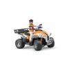 Bruder Quad with Driver (Colors May Vary)