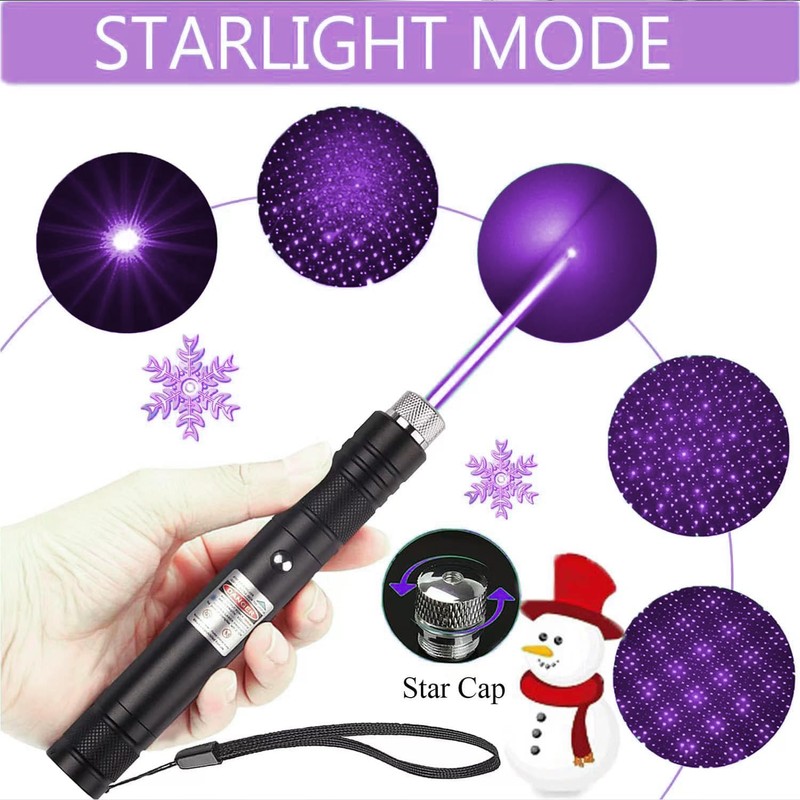 Laser Pointer, Purple Laser Pointer Indicator Light, Long Range Lazer