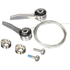 SunRace Pair Levers Frame, Silver, 8 Speed