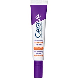CeraVe Skin Renewing Vitamina C Sérum Facial, Todo Tipo de Piel, 30 ml Con 3 Ceramidas Esenciales y Ácido Hialurónico, ilumina la piel, unifica el tono y reduce la apariencia de líneas finas