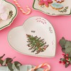 Portmeirion Home & Gifts Pierced Heart Dish Single, Ceramic, Multi-Colour,