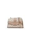 GUESS Dorys Convertible Xbody Flap Bag Sand Logo, Sand logo