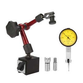 Flexible Strong Magnetic Stand Base Holder With Lever Dial Test Indicator Gauge Precision Scale and Installation Accessories