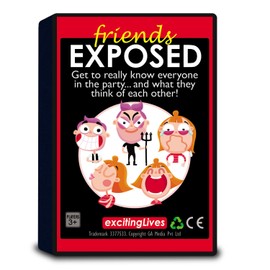 Friends Exposed - Hilarious Party Card Game For Friends - for hours of fun and embarassment