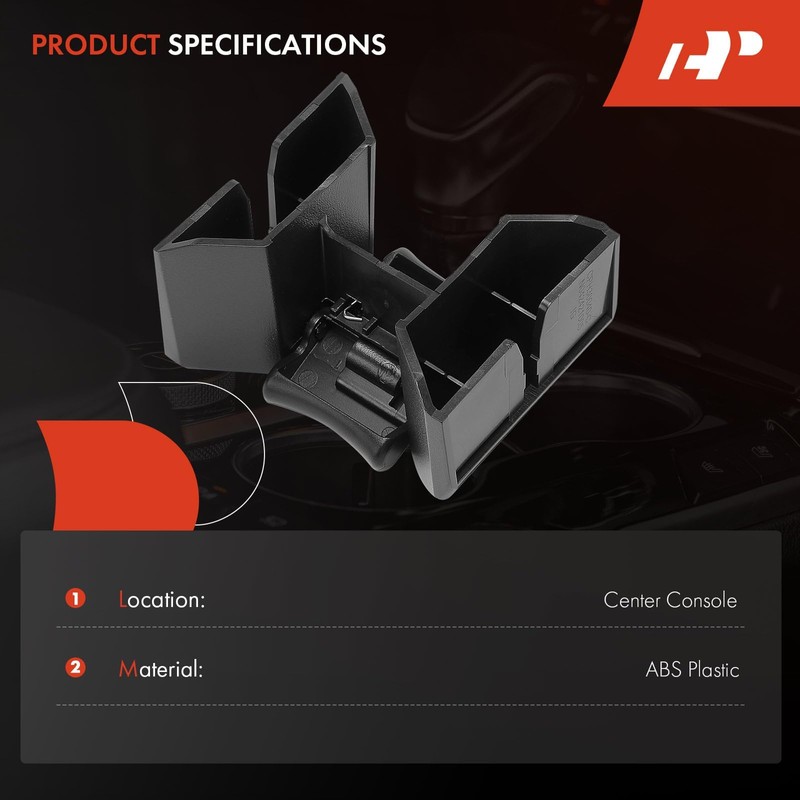 A-Premium Cup Holder Compatible with Lexus GS300 2006, GS350 2007-2011,