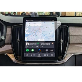 SXCY for 2025 XC90 Tempered Glass Screen Protector 11.2 Inch 2025 XC90 Accessories Navigation Display Touch Screen Protector[9H Hardness]