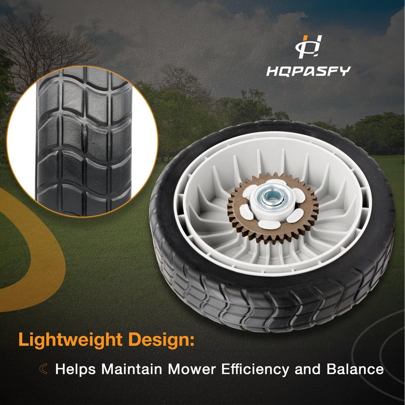 Lawn Mower Wheels Kit 2 Pack-8" Compatible with Honda HRR216