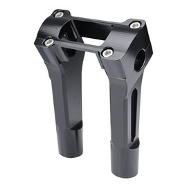 6 Inch Pullback Handlebar Risers for Harley 1' Diameter Handlebars Newer M8 Softail Street Bob Breakout 2018-2022 Lowrider ST 2022