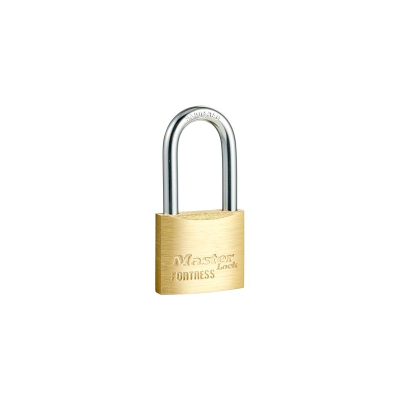 Master Lock Solid Brass Body 40mm Wide Economy Padlock with